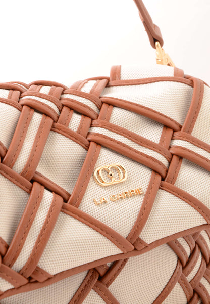 LA CARRIE - Borsa a spalla Roads Cuoio
