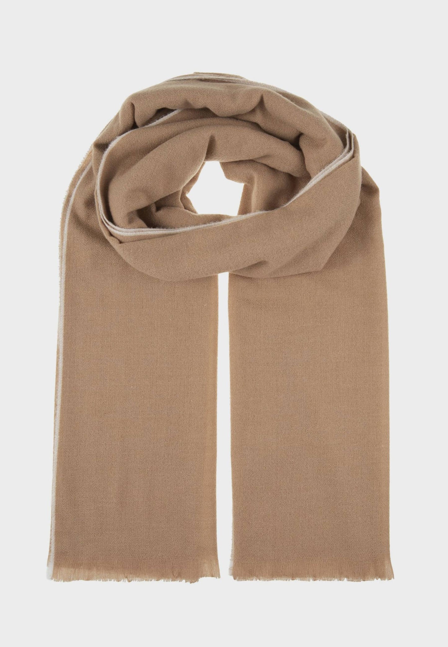 ALEX MAX - Camel Plain Scarf