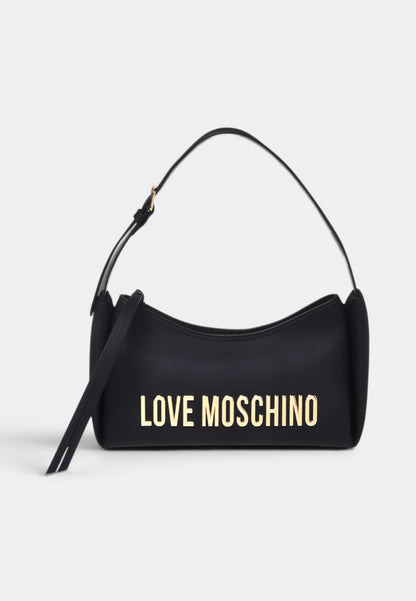 LOVE MOSCHINO - Borsetta A Mano Lettering Nero