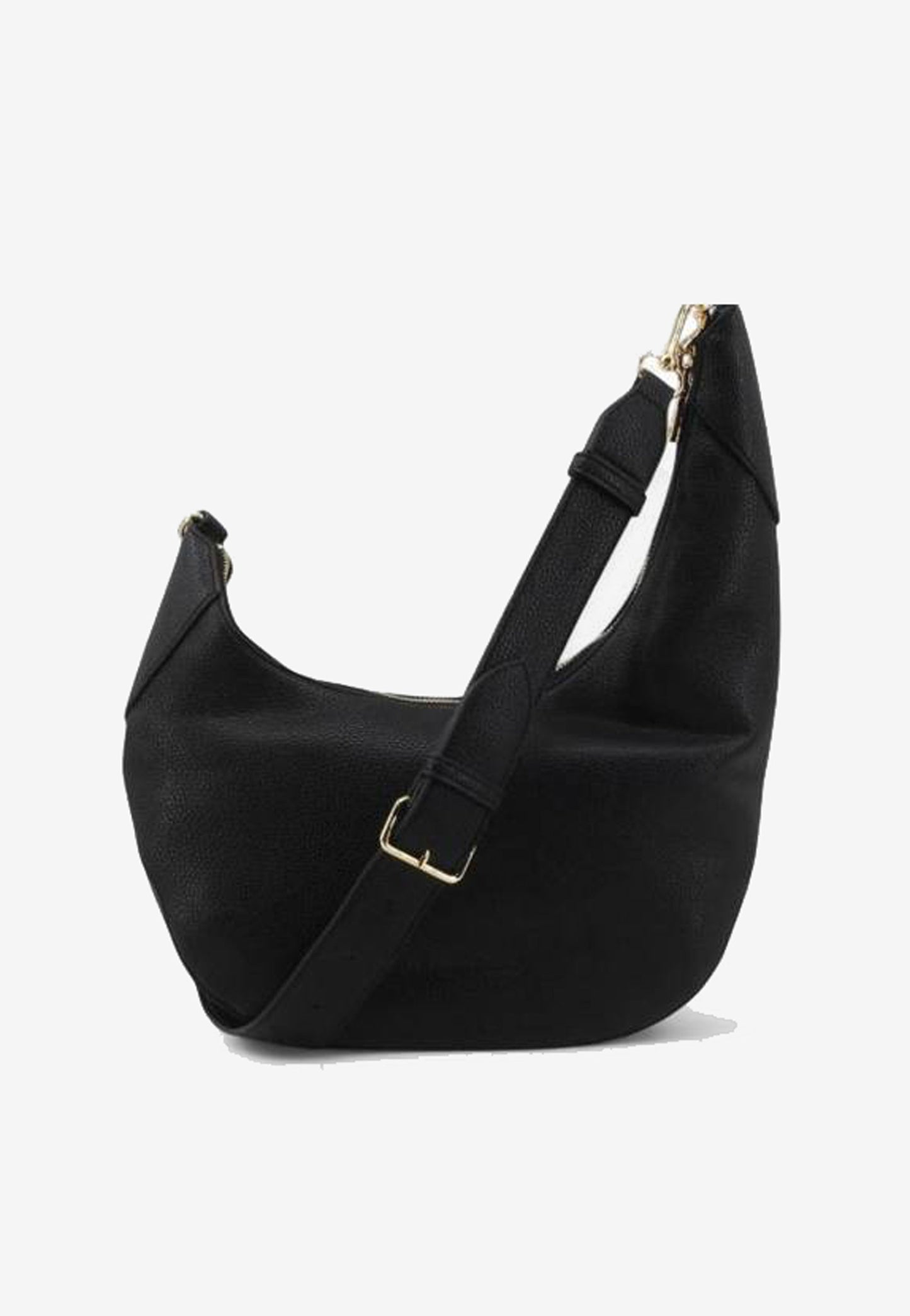 LOVE MOSCHINO - Borsa a Spalla Nero Lettering Oro