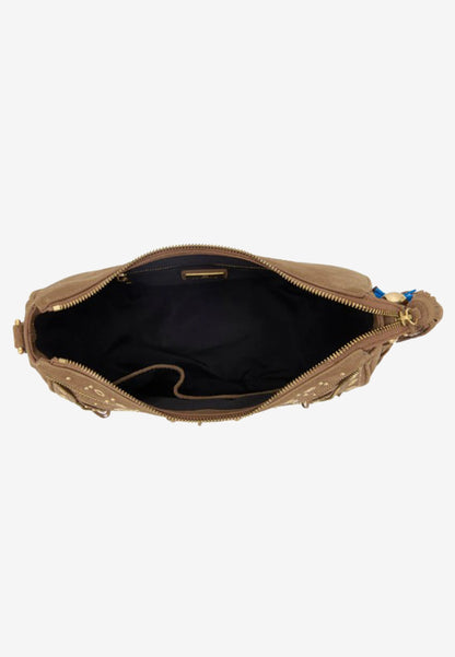 LA CARRIE - Borsa Hobo Jungle Cuoio