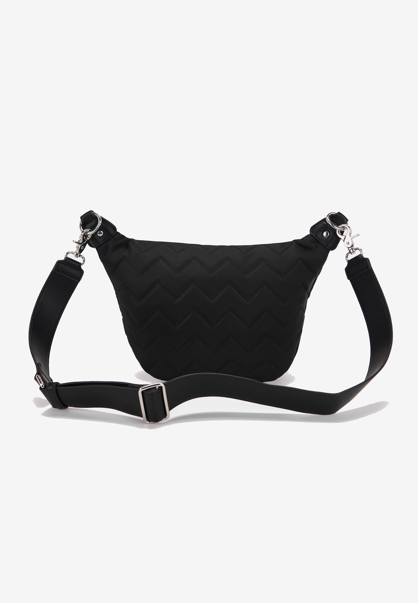 LA CARRIE - Marsupio Nylon Borchie Nero