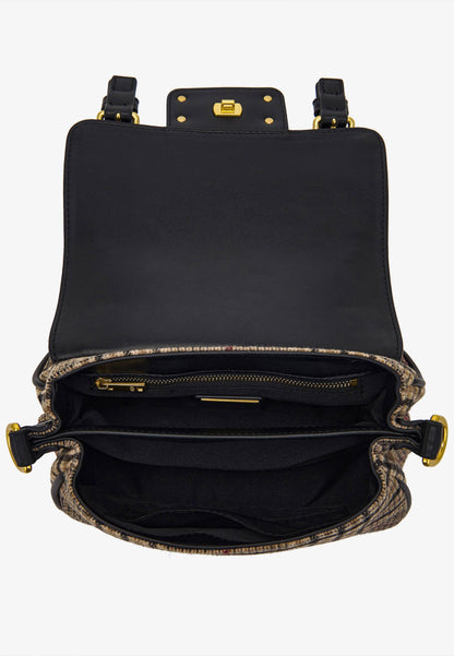 LA CARRIE - Shopping Bag Scottish Beige