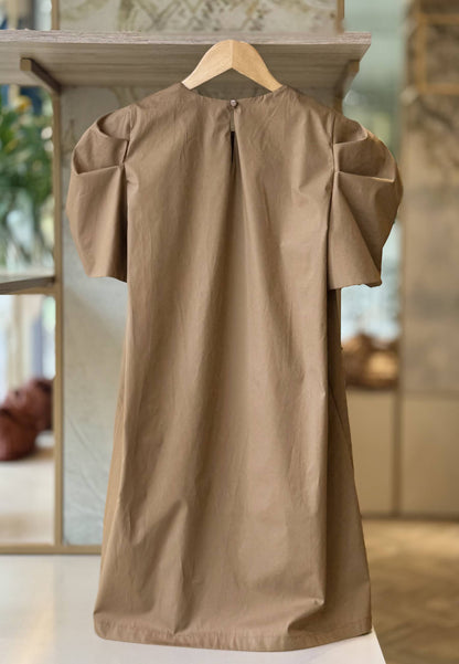 MOTEL - Abito Al Ginocchio Cognac